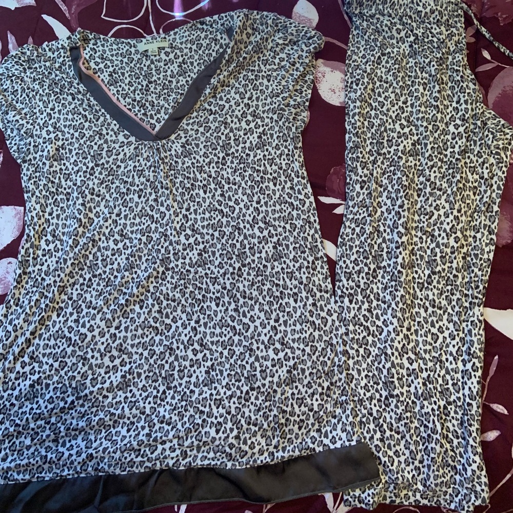 Leopard pajama set